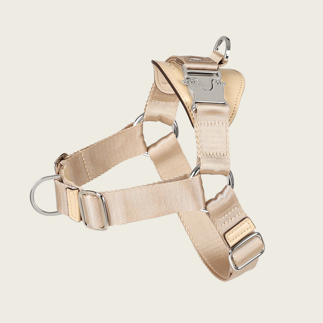 Horsebit Harness_BEIGE