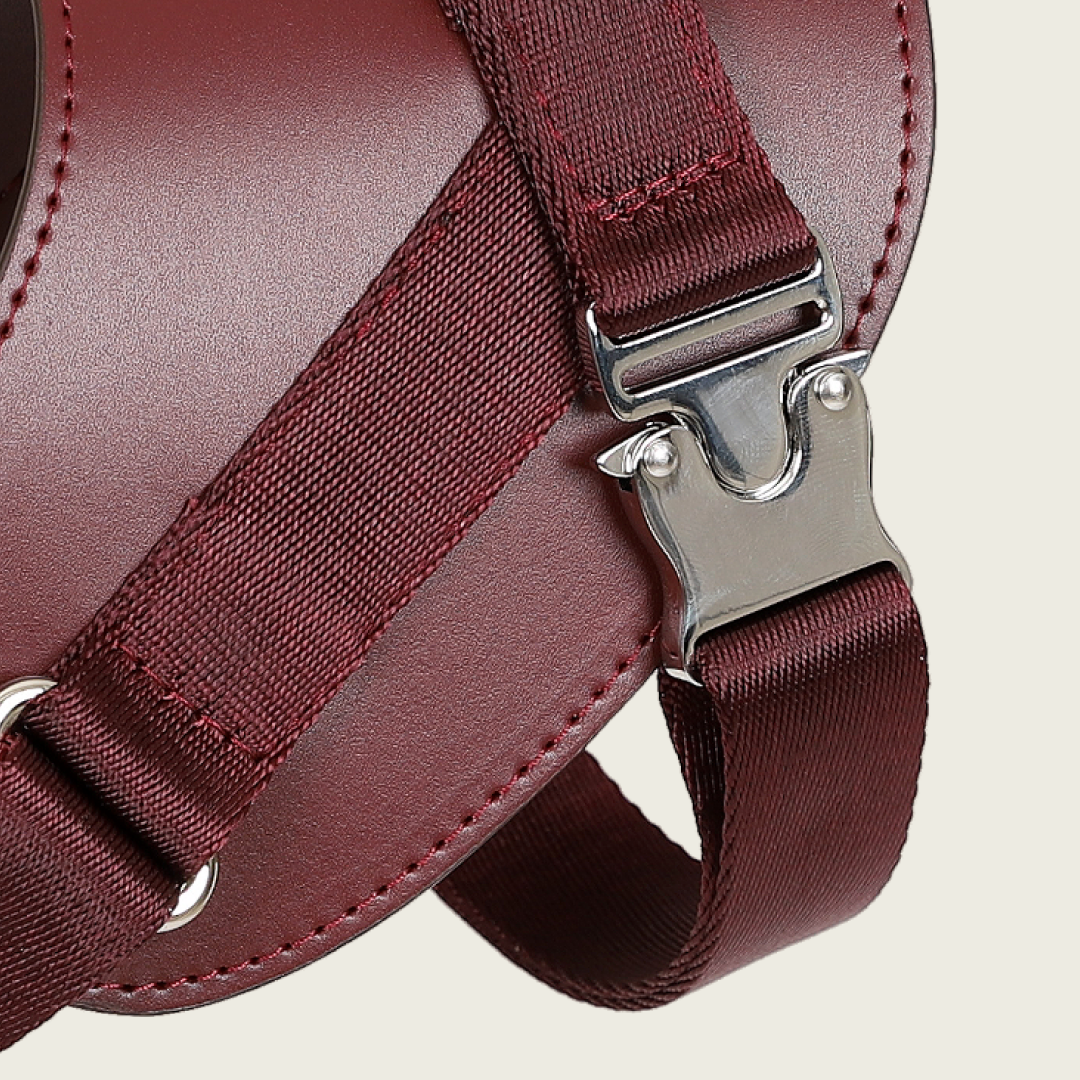 Saddle Harness_BURGUNDY