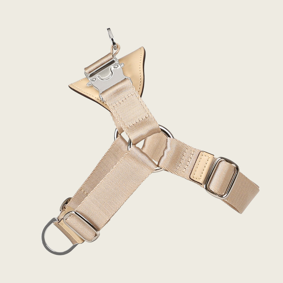Horsebit Harness_BEIGE