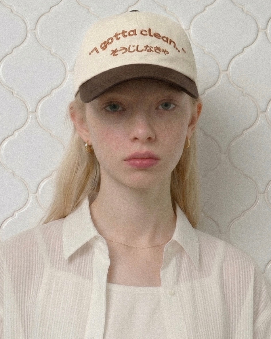 HOZI 5Panel Ballcap_IVORY