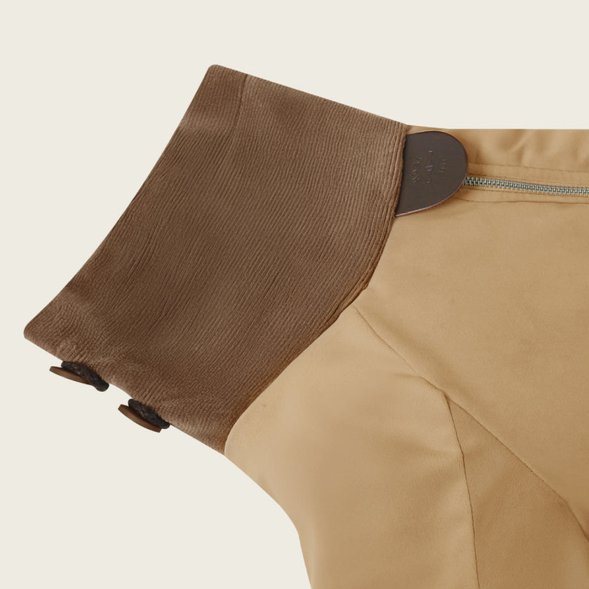 [NEW] Suede All-in-One Suit_BEIGE