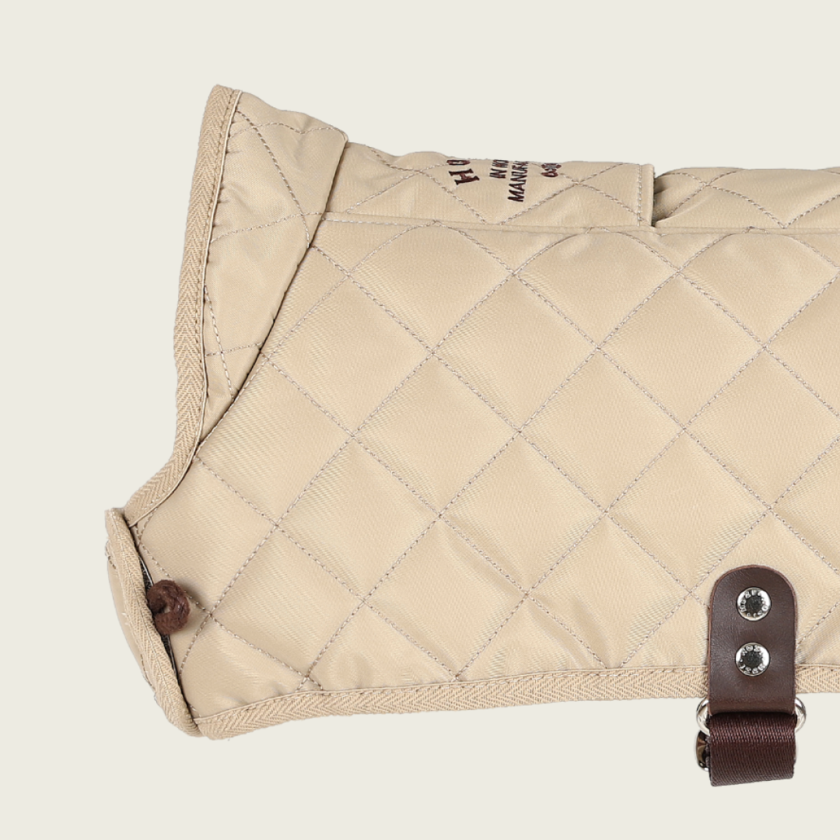 Quilted Jacket_BEIGE