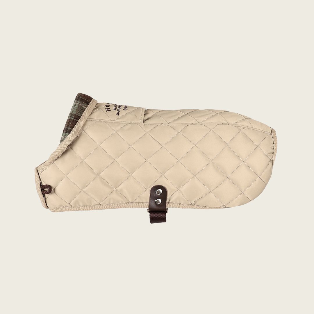 Quilted Jacket_BEIGE