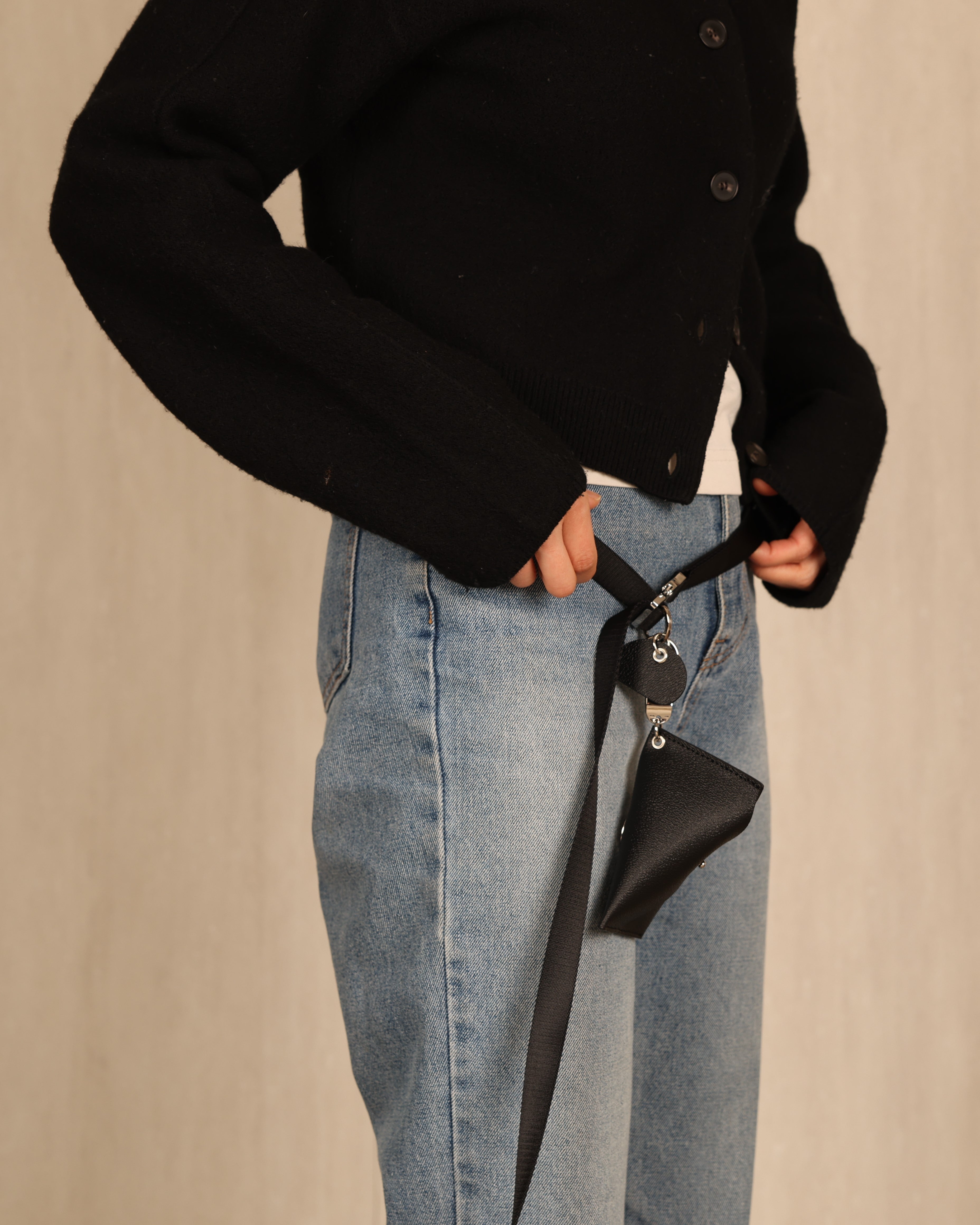 Saddle Hands-Free Lead_BLACK S