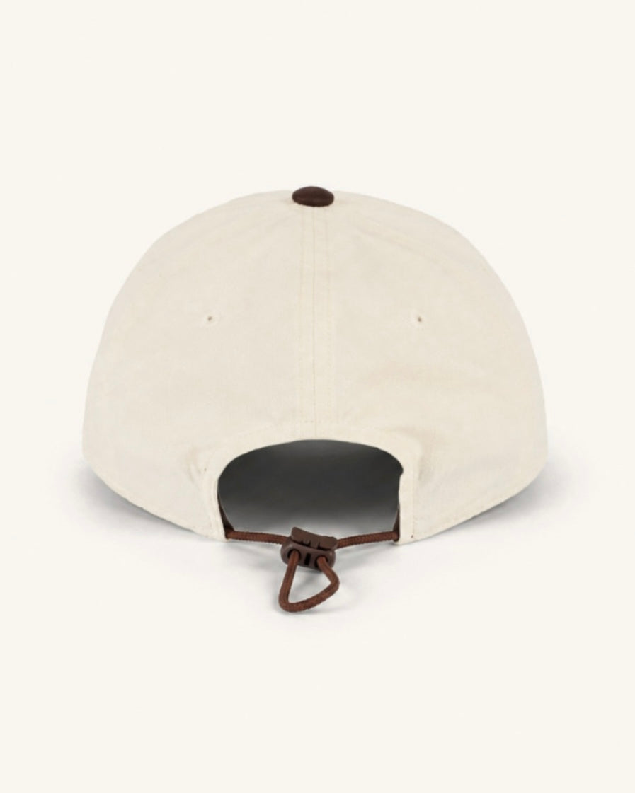 HOZI 5Panel Ballcap_IVORY