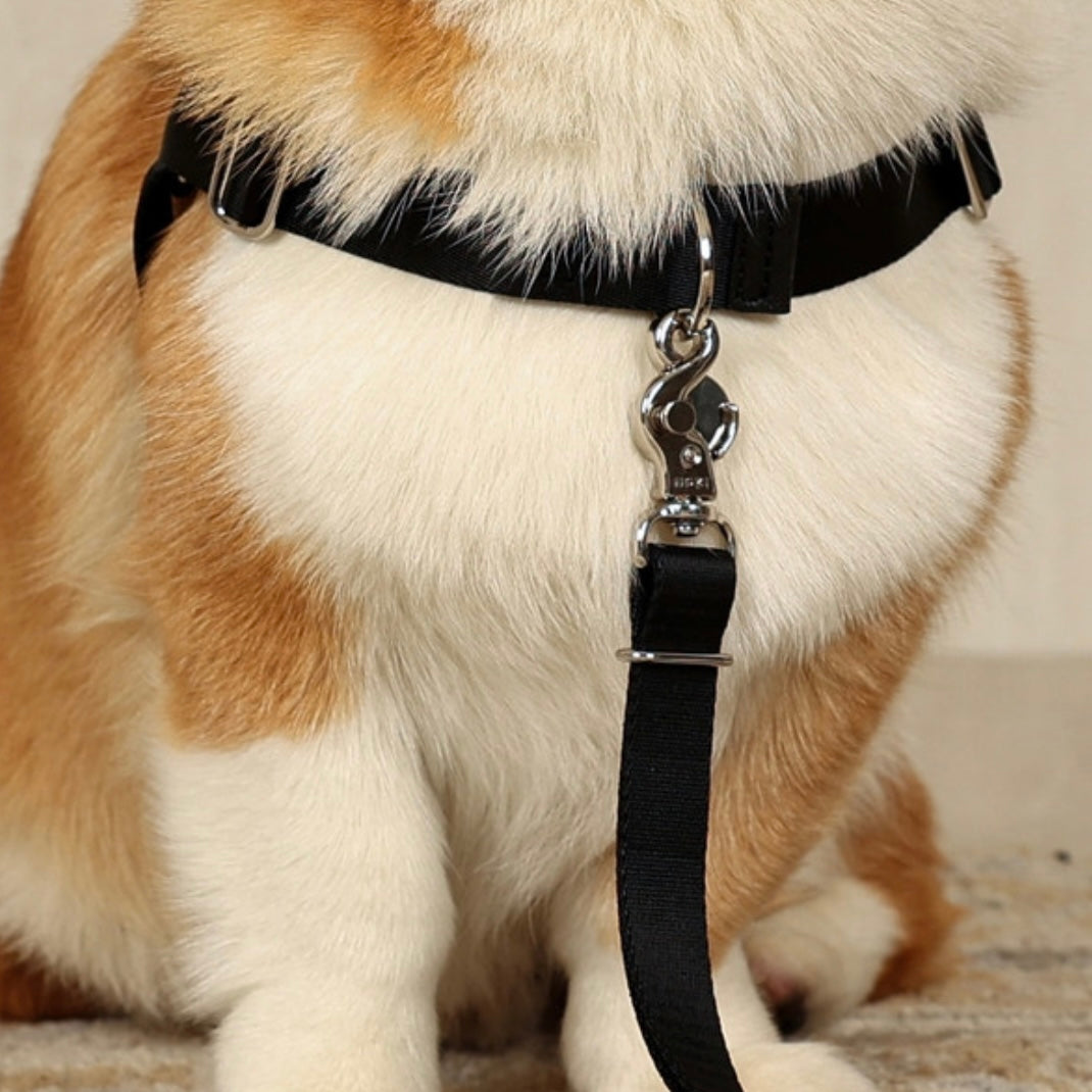 Horsebit Harness_BLACK