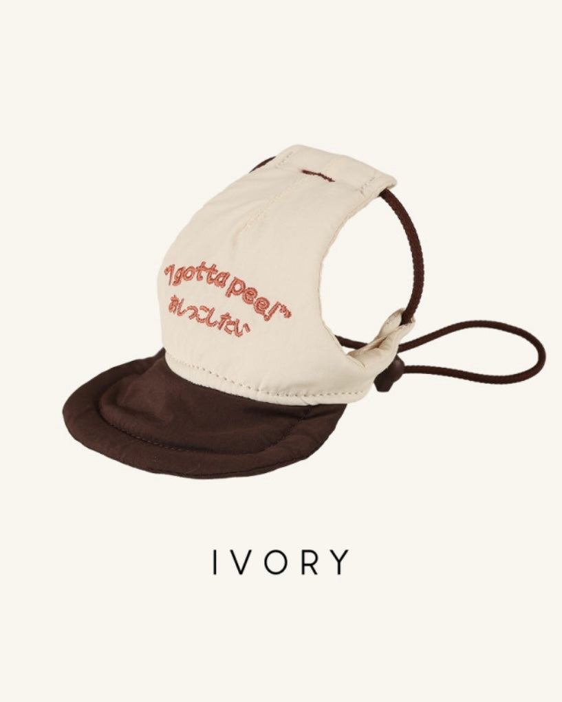 HOZI 5Panel Ballcap_IVORY