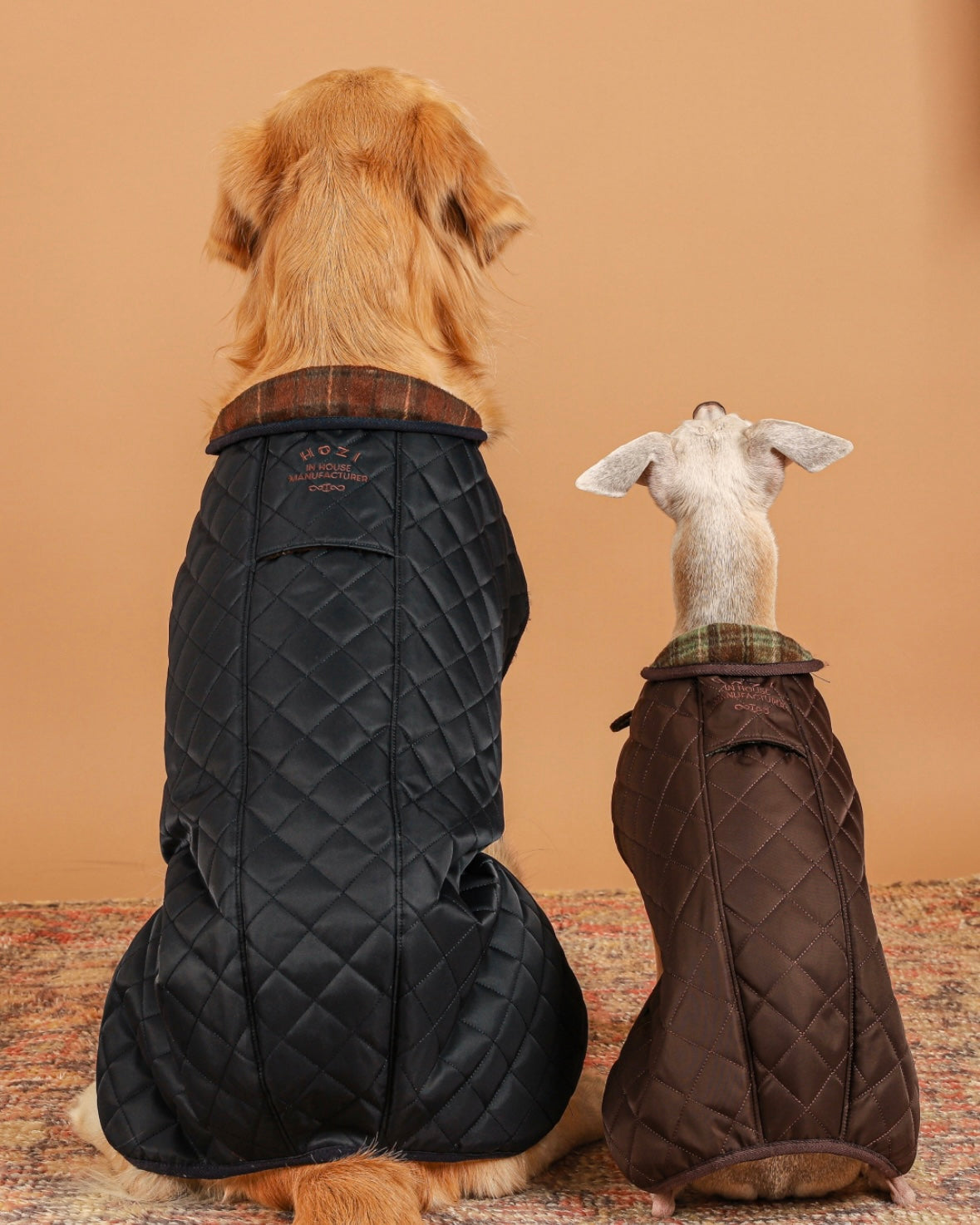 Quilted Jacket_BROWN