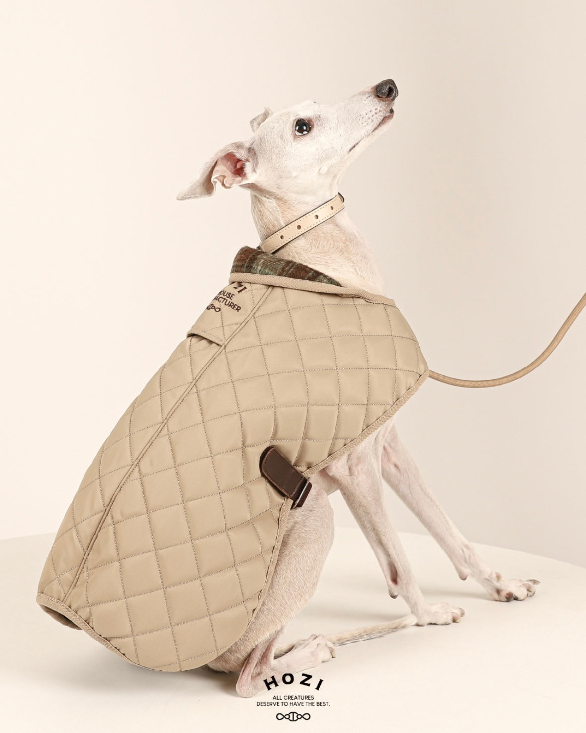 Quilted Jacket_BEIGE