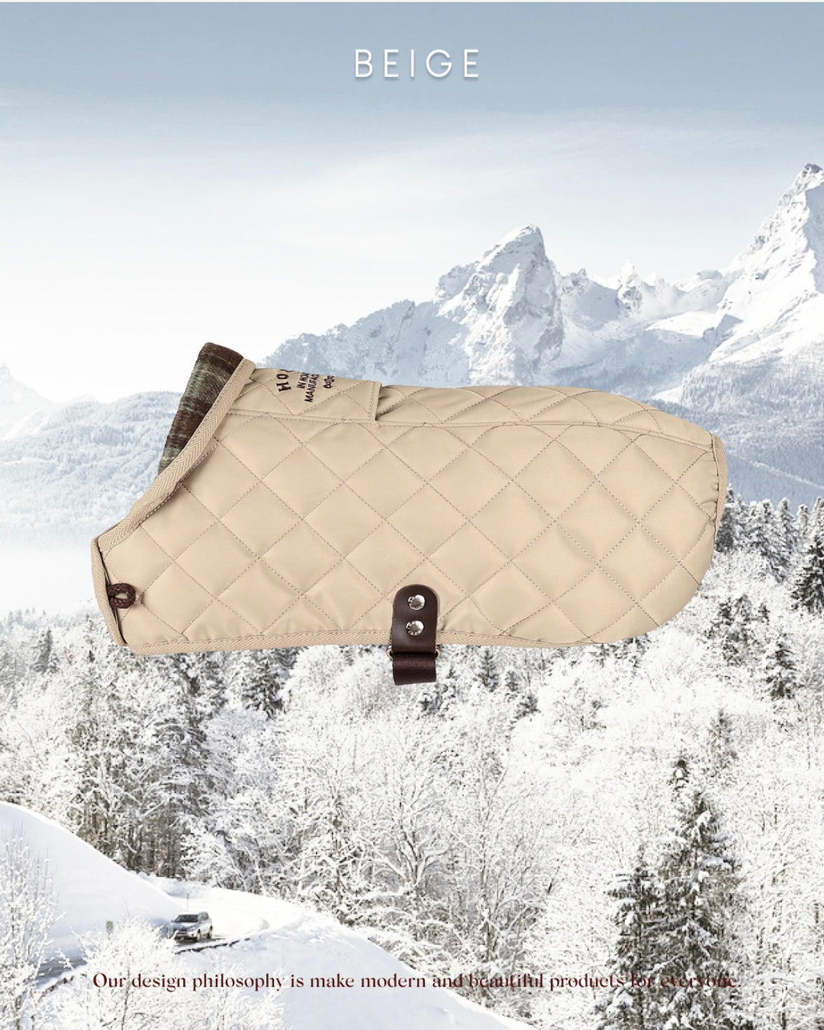 Quilted Jacket_BEIGE