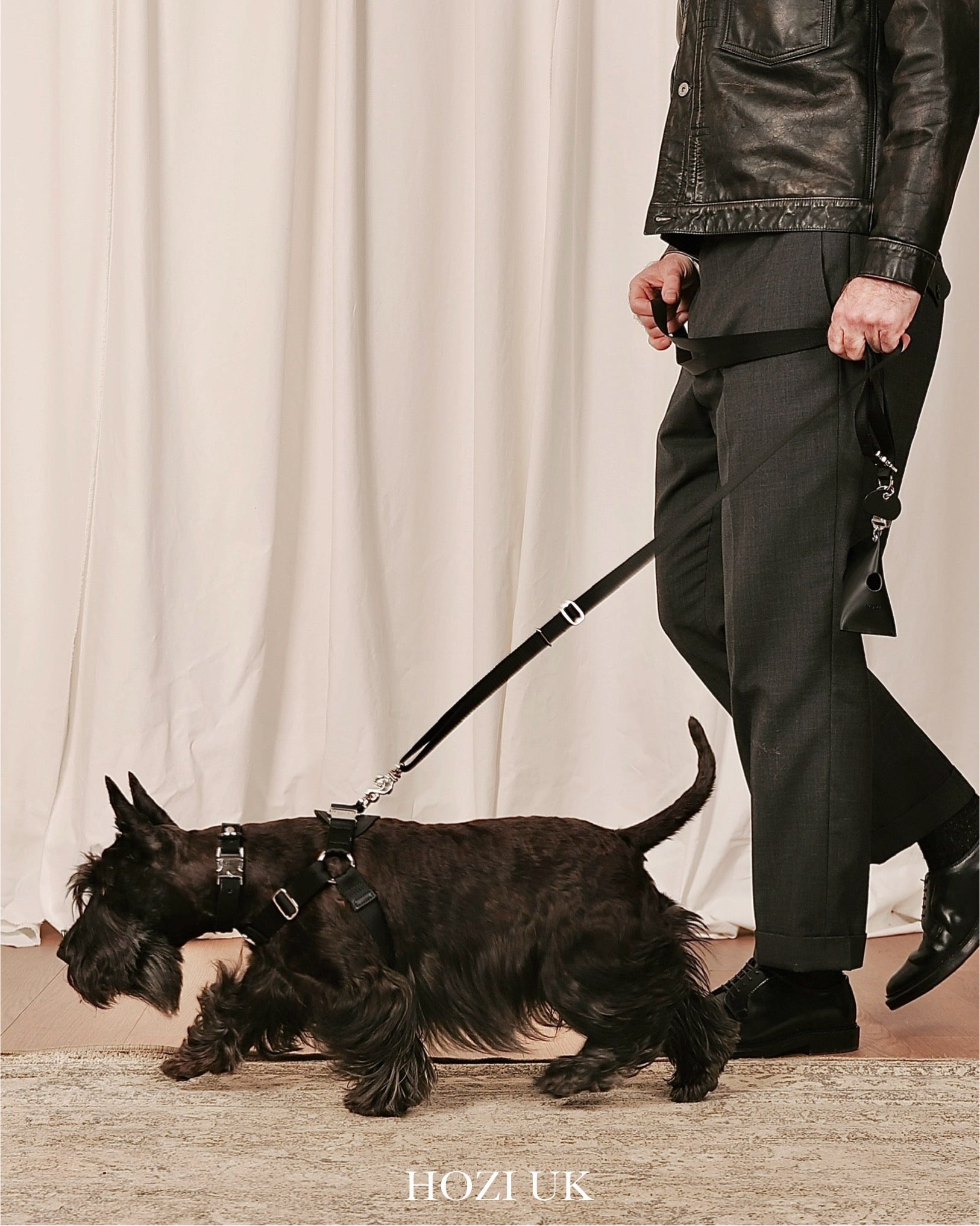 Horsebit Harness_BLACK