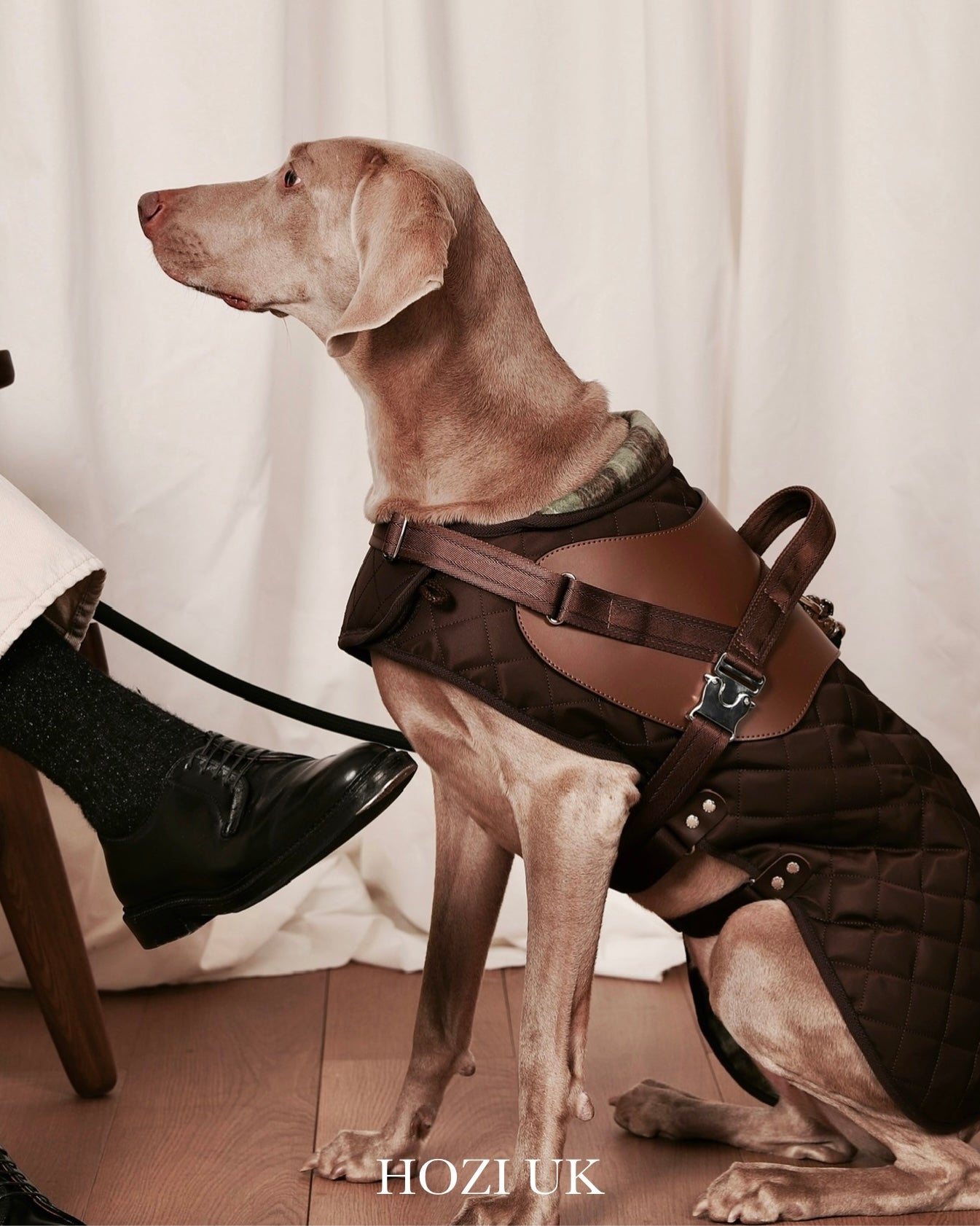 Quilted Jacket_BROWN