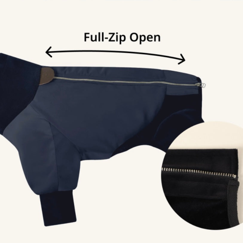 [NEW] Suede All-in-One Suit_GREY