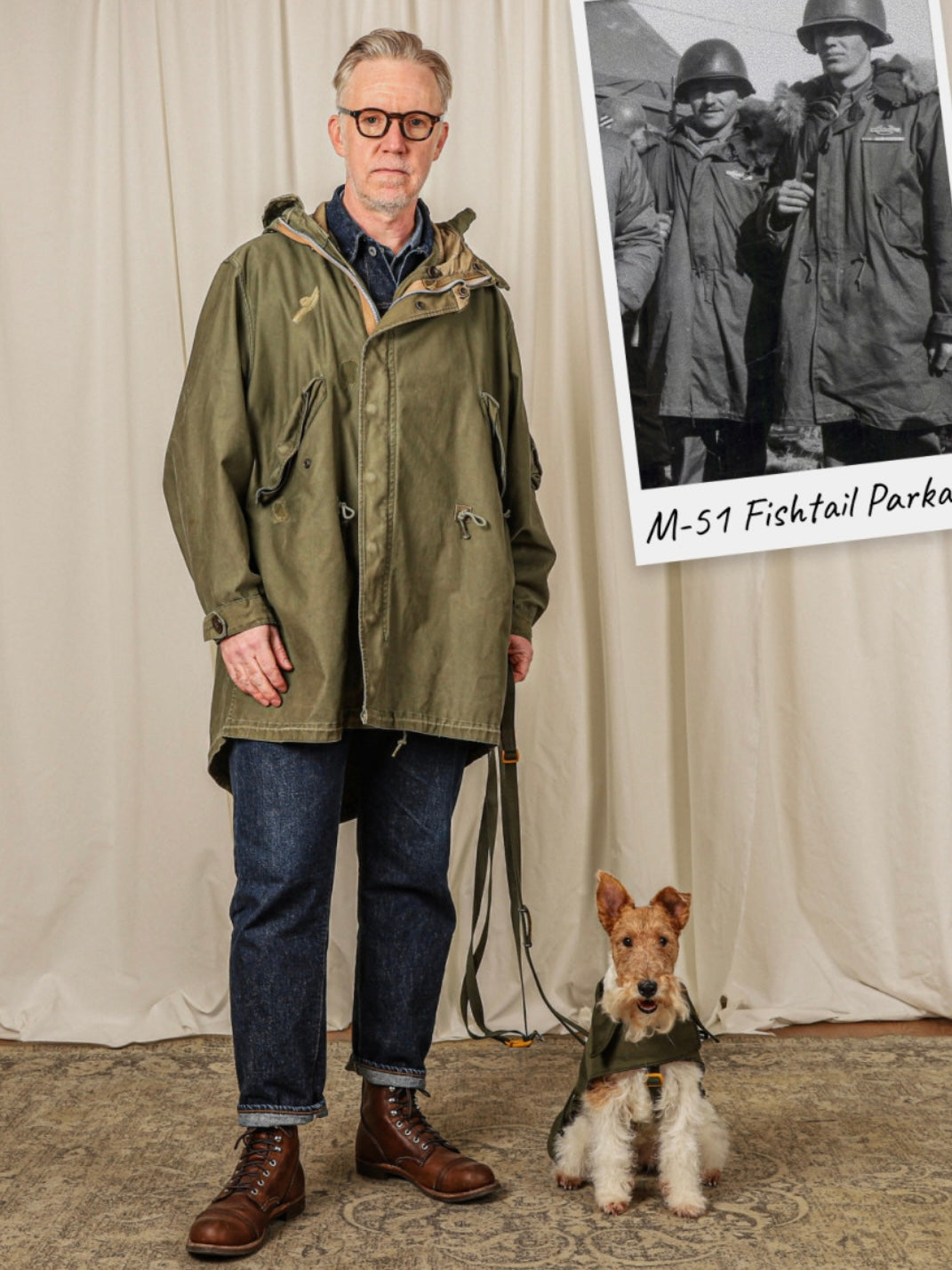 [NEW] Fishtail Parka_KHAKI