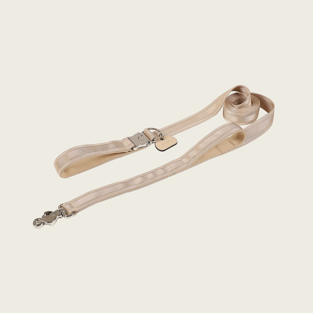 Saddle Hands-Free Lead_BEIGE L