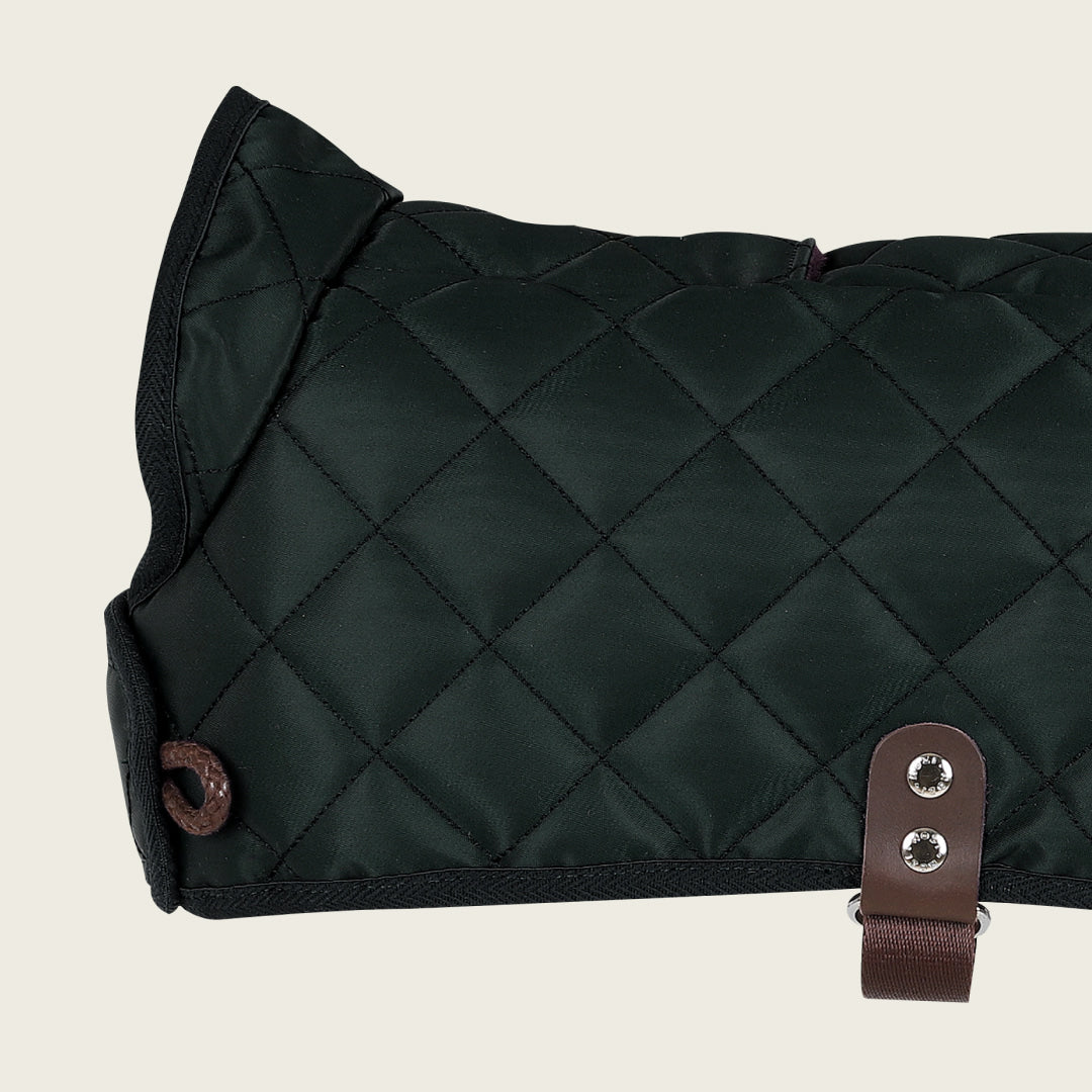 [NEW] Quilted Jacket_DEEP GREEN