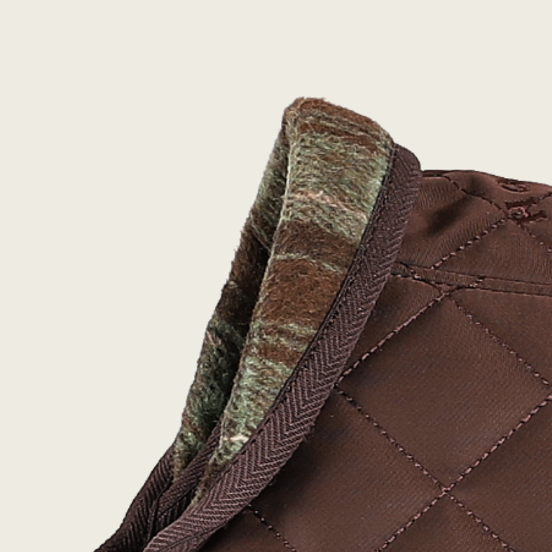 Quilted Jacket_BROWN